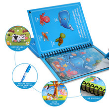 Load image into Gallery viewer, Magic Water Book - Magic Water Coloring Book2