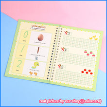 Load image into Gallery viewer, Magic Writing Practice Book - Magic Writing Book Model Number: Kids Magic Practice Book For age: 3-8 Years Reusable:: Magic book Montessori toys7
