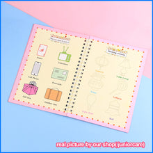 Load image into Gallery viewer, Magic Writing Practice Book - Magic Writing Book Model Number: Kids Magic Practice Book For age: 3-8 Years Reusable:: Magic book Montessori toys1