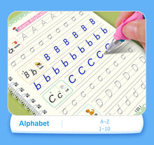 Load image into Gallery viewer, Magic Writing Practice Book - Magic Writing Book Model Number: Kids Magic Practice Book For age: 3-8 Years Reusable:: Magic book Montessori toys3