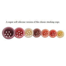 Load image into Gallery viewer, Baby Silicone Stacking Cups - Stacking Cups Baby Recommend Age: 3m+Warning: Keep away from fire Name: Stacked cups2