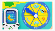 Load image into Gallery viewer, Montessori Wooden Toys Preschool Educational Teaching - A super-recommended clock toy by the seller, superb design, not only the clock cognition but also the season, month, weather, etc.4