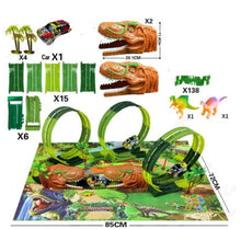 Load image into Gallery viewer, Children Track Racing Simulation Animal Dinosaur Toy
