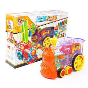 Domino Toy Train For Children transparent