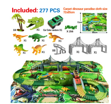 Load image into Gallery viewer, Children Track Racing Simulation Animal Dinosaur Toy