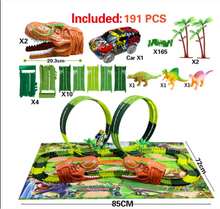 Load image into Gallery viewer, Children Track Racing Simulation Animal Dinosaur Toy