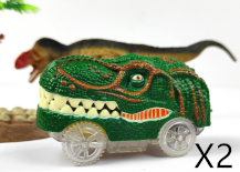 Load image into Gallery viewer, Children Track Racing Simulation Animal Dinosaur Toy