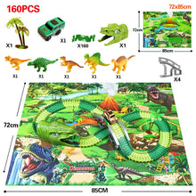 Load image into Gallery viewer, Children Track Racing Simulation Animal Dinosaur Toy
