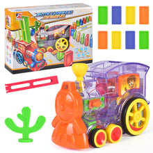 Load image into Gallery viewer, Domino Toy Train For Children transparent22