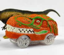 Load image into Gallery viewer, Children Track Racing Simulation Animal Dinosaur Toy - Applicable age: 3 years old 4 years old 5 years old 6 years old 7 years old 8 years old 9 years old Applicable gender: 6