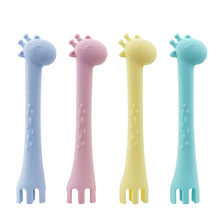 Load image into Gallery viewer, Baby Silicone Giraffe Teether - Silicone Baby Teether Packing: Single loaded  Shape: Animal  Age Range: 7-9 months  Material: Silicone  Material Feature: 