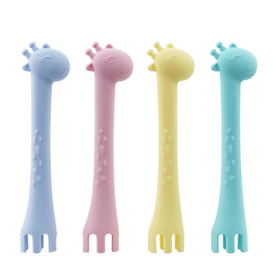 Baby Silicone Giraffe Teether - Silicone Baby Teether Packing: Single loaded  Shape: Animal  Age Range: 7-9 months  Material: Silicone  Material Feature: 