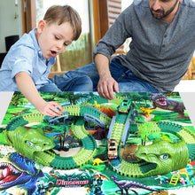 Load image into Gallery viewer, Children Track Racing Simulation Animal Dinosaur Toy - Applicable age: 3 years old 4 years old 5 years old 6 years old 7 years old 8 years old 9 years old Applicable gender: 