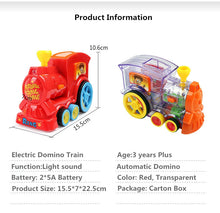 Load image into Gallery viewer, Domino Toy Train For Children