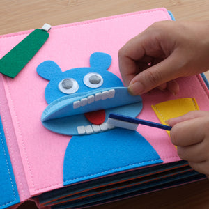 Felt Activity Toddler Book