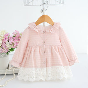 A-line Peter Pan Collar Dress