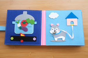 Felt Activity Toddler Book