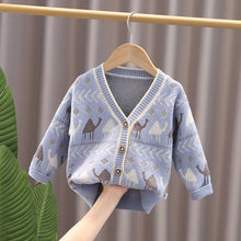 Load image into Gallery viewer, Autumn Kids Sweater - Whole Pullover Baby Clothes. Style: Casual Sleeve Style: Regular Sleeve Length(cm): Full Size: 80-90-100-110-120 Season: Winter, Autumn Material: Nylon, Cotton1