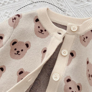 Autumn Knitwear Cardigan - Autumn Sweater Knitwear. Style: Casual Sleeve Style: Regular Sleeve Length(cm): Full Season: Spring & Autumn Pattern Type: Cartoon Material: Cotton Gender: Unisex7