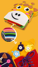 Load image into Gallery viewer, Felt Activity Toddler Book