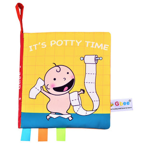 Baby Sensory Cloth Book - Baby Touch and Feel Books Montessori Toy: Animal Story Quiet Book Baby Kids Fabric Books: Early Learning Educational Cloth Book 0-12 3