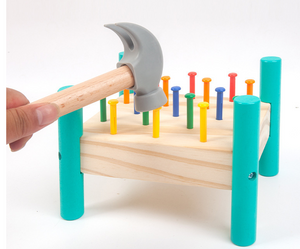 Montessors Nail Toy P.65 Hammer Table1