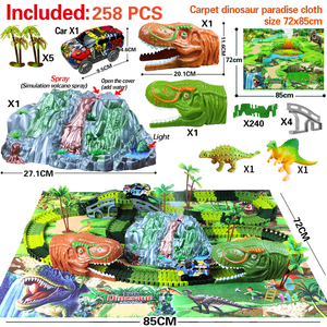 Children Track Racing Simulation Animal Dinosaur Toy