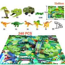 Load image into Gallery viewer, Children Track Racing Simulation Animal Dinosaur Toy - Applicable age: 3 years old 4 years old 5 years old 6 years old 7 years old 8 years old 9 years old Applicable gender: 6