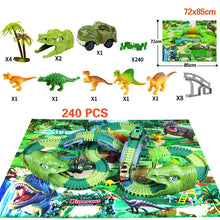 Load image into Gallery viewer, Children Track Racing Simulation Animal Dinosaur Toy