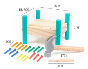 Montessors Nail Toy P.65 Hammer Table5