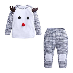 Baby Boys Costume Set - Baby Clothes Organic Cotton | Laudri Shop deer 
