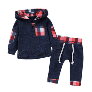 Baby Boys Costume Set - Baby Clothes Organic Cotton | Laudri Shop dark blue