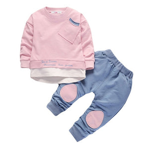 Baby Boys Costume Set - Baby Clothes Organic Cotton | Laudri Shop pink blue