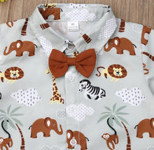 Load image into Gallery viewer, Baby Boy Cotton Shirt and Shorts Pants Outfits from Laudri Shop