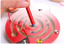 Load image into Gallery viewer, Montessori Magnetic Maze Puzzle Labyrinth
