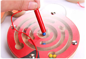 Montessori Magnetic Maze Puzzle Labyrinth