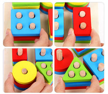 Load image into Gallery viewer, Montessori Geometric Shapes for Early Learning Exercise Hands-on ability from Laudri Shop 