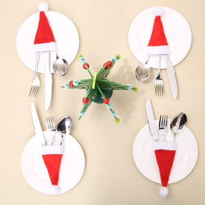 10Pcs New Year 2020 Tableware Christmas Ornaments from Laudri Shop