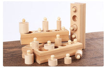 Load image into Gallery viewer, Montessori Educational Cylinder Socket Blocks Toy from Laudri Shop 