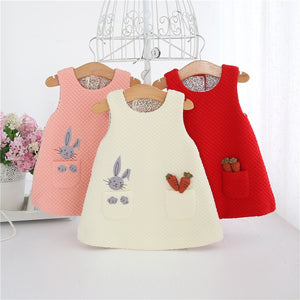Autumn Baby Girls Dress Rabbit - Baby Girls Dresses | Laudri Shop