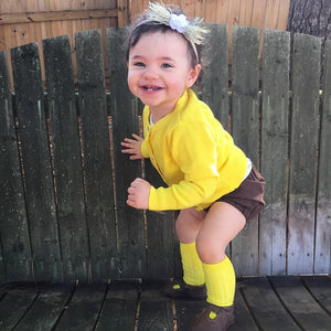 Baby Spring/Autumn Cardigan from Laudri Shop yellow2