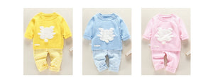 Baby Knitted Sweater and Pants - Knitted Frock for Baby4