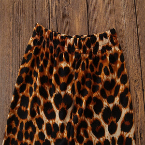 Leopard Baby Clothing Set Winter
