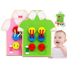 Load image into Gallery viewer, Montessori Beads Lacing Board toy for Toddlers from Laudri Shop