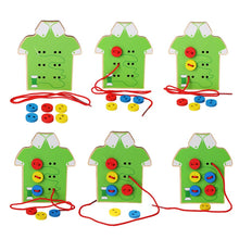 Load image into Gallery viewer, Montessori Beads Lacing Board toy for Toddlers from Laudri Shop