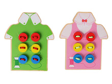 Load image into Gallery viewer, Montessori Beads Lacing Board toy for Toddlers from Laudri Shop