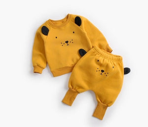 Baby Cartoon Clothing Set | Baby Clothing Set lion baby clothing set