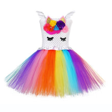 Load image into Gallery viewer, Kids Unicorn Party Dress for Girls from Laudri Shop 