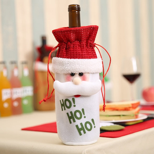 Santa Claus Cover for Wine Bottle