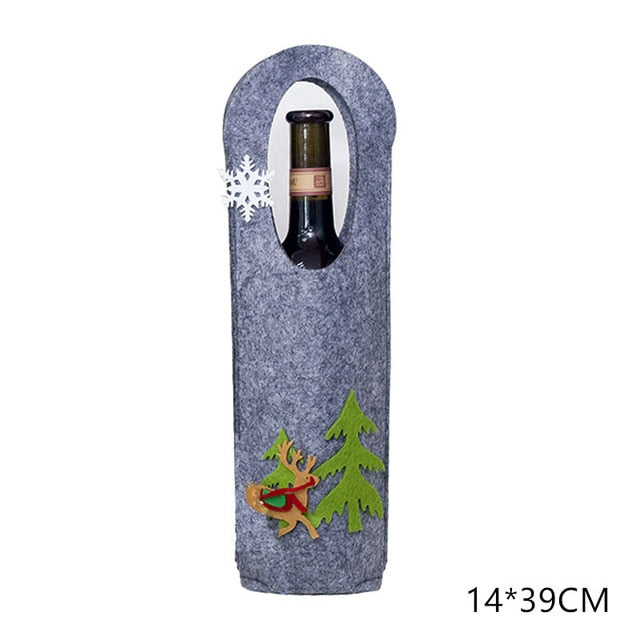 Santa Claus Cover for Wine Bottle from Laudri Shop v